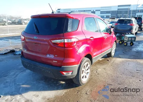 2018 Ford Ecosport Se из США, поврежденный, VIN MAJ3P1TE9JC163953